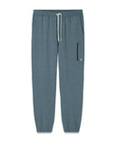 Vuori Men's Blue Sea Heather Sunday Performance Sweatpant 28"