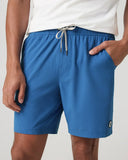 Vuori Men's Court Blue 7" Lined Kore Short