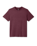 Vuori Men's Fig Heather Ponto Performance Tshirt