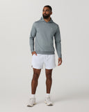 Vuori Men's Foggy Blue Heather Ponto Pullover Hoodie