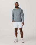 Vuori Men's Foggy Blue Heather Ponto Pullover Hoodie