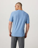 Vuori Men's Isle Blue Heather Strato Tech Tshirt