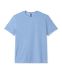 Vuori Men's Isle Blue Heather Strato Tech Tshirt