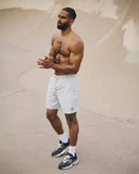 Vuori Men's Lined Kore 7" Sky Grey Short