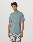Vuori Men's MIsty Blue Tuvalu TShirt
