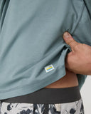 Vuori Men's MIsty Blue Tuvalu TShirt