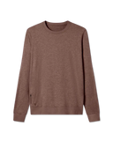 Vuori Men's Ponto Performace Sable Heather Crewneck Sweater