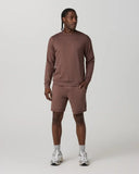 Vuori Men's Ponto Performace Sable Heather Crewneck Sweater