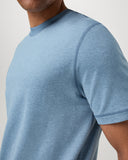 Vuori Men's Ponto Performance Salty Air Heather Tshirt