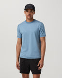 Vuori Men's Ponto Performance Salty Air Heather Tshirt