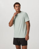 Vuori Men's Storm Heather Blue Strato Tech Tshirt