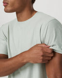 Vuori Men's Storm Heather Blue Strato Tech Tshirt