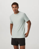 Vuori Men's Storm Heather Blue Strato Tech Tshirt