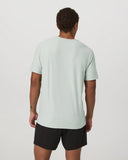 Vuori Men's Storm Heather Blue Strato Tech Tshirt