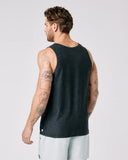 Vuori Men's Strato Tech Heather Charcoal Tank