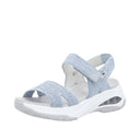 Rieker Ladies Blue Dilara Sandal