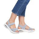 Rieker Ladies Blue Dilara Sandal