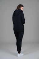 Wanakome Ladies Artemis Black Hoodie