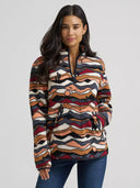 Wrangler Ladies High Plains Sherpa Mesa Dreams 1/4 Zip Pullover