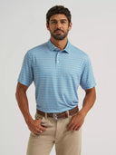 Wrangler Men's Western Performance Papaya Punch Golf Polo