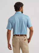 Wrangler Men's Western Performance Papaya Punch Golf Polo
