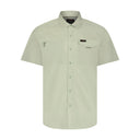 Wrangler Mens Silt Green ATG SS Cedar Zip Pocket Shirt
