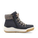 Rieker Ladies Y4730-14 Blue Lined Winter Boot