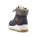 Rieker Ladies Y4730-14 Blue Lined Winter Boot