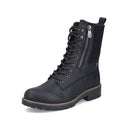 Rieker Ladies Y9151-00 Black Lined Winter Boot