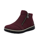 Rieker Ladies Burgundy Cordula Winter Boot