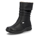 Rieker Ladies Z7171-02 Black Lined Boot