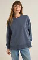 Z Supply Ladies Midnight Modern Weekender Sweater