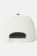 Brixton Mens Off White/Charcoal Lightning MP Snapback