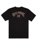 Billabong Mens Black Arch Fill SS Tshirt