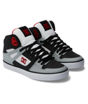 DC Mens Black/Grey/Red Pure High Top WC Shoe