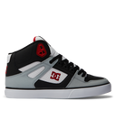 DC Mens Black/Grey/Red Pure High Top WC Shoe