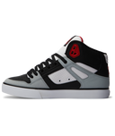 DC Mens Black/Grey/Red Pure High Top WC Shoe