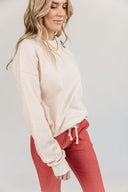 Ampersand Ave Ladies Holiday Kisses University Pullover