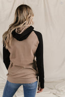Ampersand Ave Ladies Long Way Home Doublehood Sweatshirt