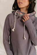 Ampersand Ave Ladies Tickle My Fancy Doublehood Sweatshirt