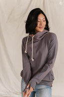 Ampersand Ave Ladies Tickle My Fancy Doublehood Sweatshirt