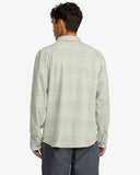 RVCA Mens Light Olive Vacancy Flannel LS