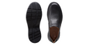 Clarks Mens Un Brawley Step Black Shoe