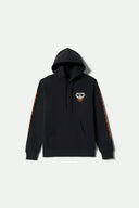 Brixton Mens Black Waller Hoodie