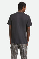Brixton Mens Burnt Rubber Ford Mud Marathon SS Tshirt