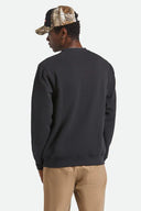 Brixton Mens Black Gallop Crewneck