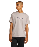 RVCA Mens Pale Mauve Topo Two SS Tshirt