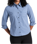 Kuhl Ladies Blue Cove Wander LS Shirt