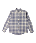 Billabong Mens Slate Blue Coastline Flannel Shirt