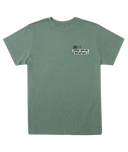 RVCA Mens Jade Palm Set SS Tshirt